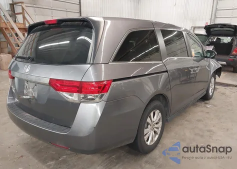 2014 Honda Odyssey Ex-L z USA, uszkodzony, nr VIN 5FNRL5H64EB028395